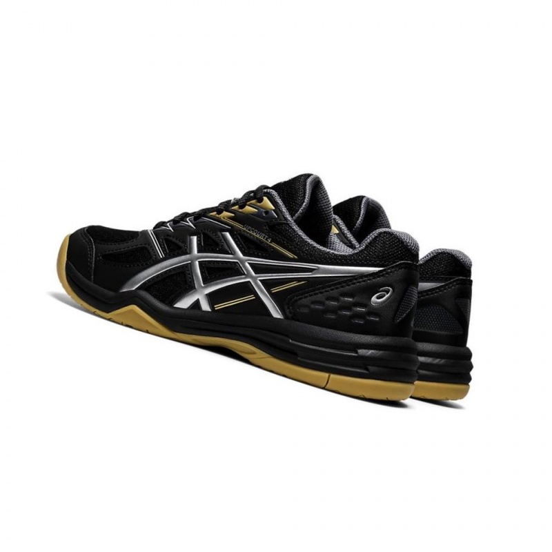 Chaussure Volley Asics UPCOURT 4 GS Enfant Noir | QMFC30124