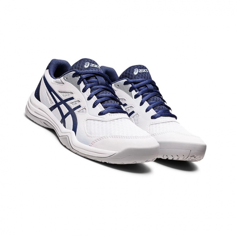 Chaussure Volley Asics UPCOURT 5 Femme Blanche Noir | DCTK80271