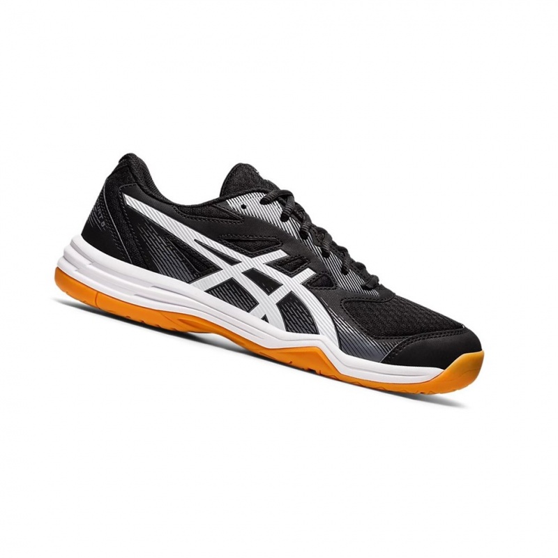 Chaussure Volley Asics UPCOURT 5 Homme Noir Blanche | HNKE59621