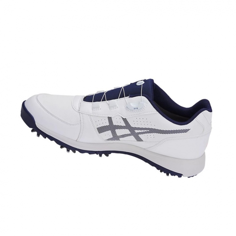 Chaussures De Golf Asics GEL-PRESHOT BOA Homme Blanche | ATEV58960