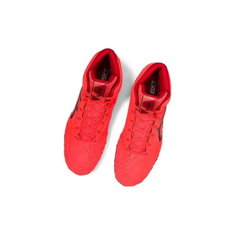 Chaussures De Lutte Asics AGGRESSOR 4 Tokyo Homme Rouge | AFUL07164