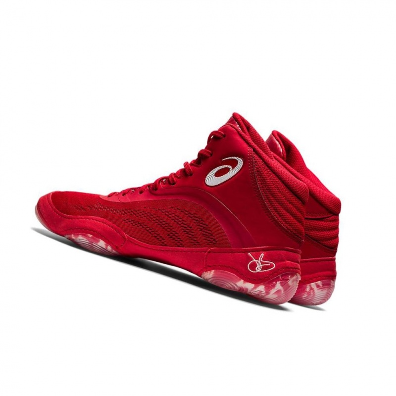 Chaussures De Lutte Asics JB ELITE V Homme Rouge | TSDX51367