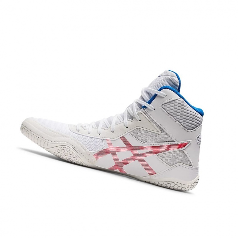 Chaussures De Lutte Asics MATCONTROL 2 Homme Blanche Rouge | CHZK83592