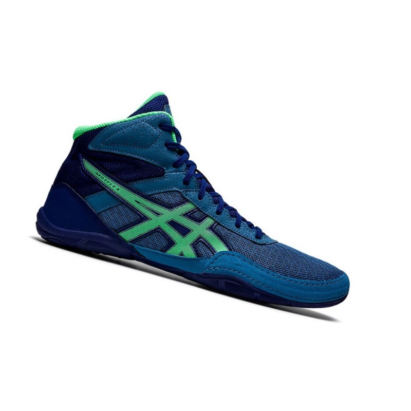 Chaussures De Lutte Asics MATFLEX 6 Homme Azur | MZTP61489