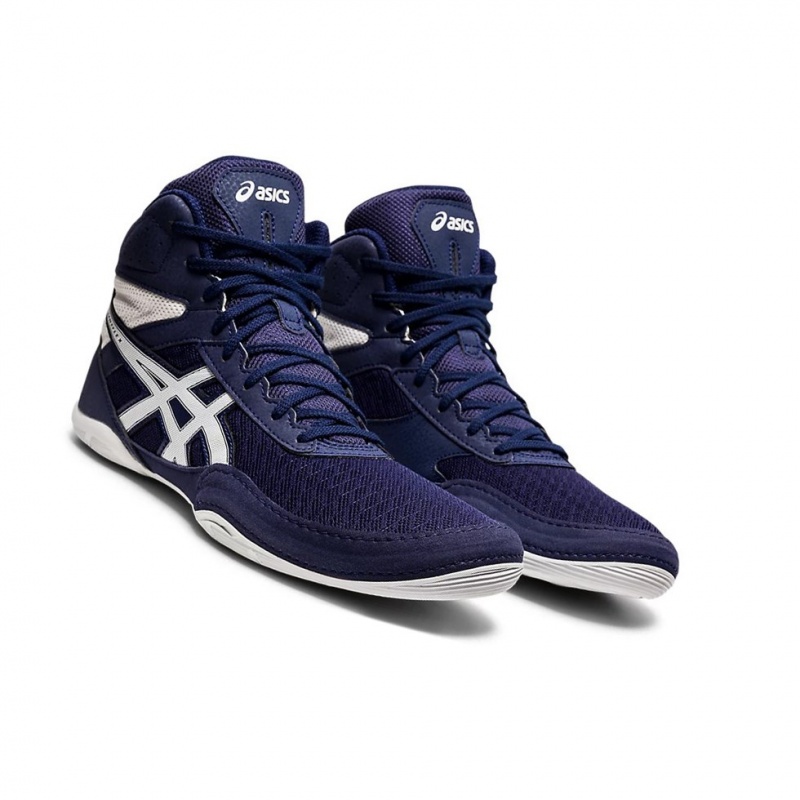 Chaussures De Lutte Asics MATFLEX 6 Homme Blanche | LEKB54327