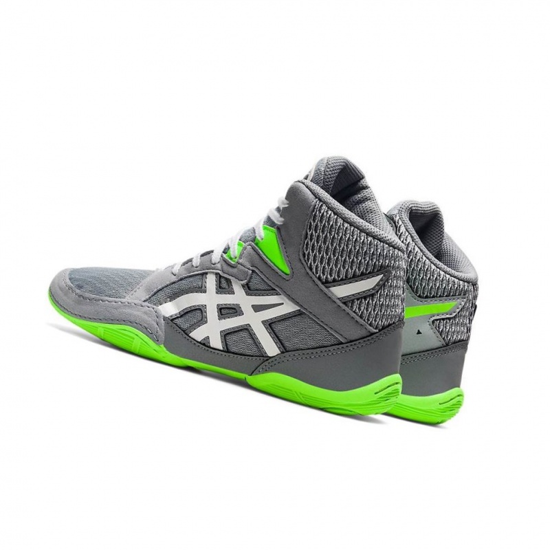 Chaussures De Lutte Asics SNAPDOWN 3 GS Enfant Grise | UKEC64328