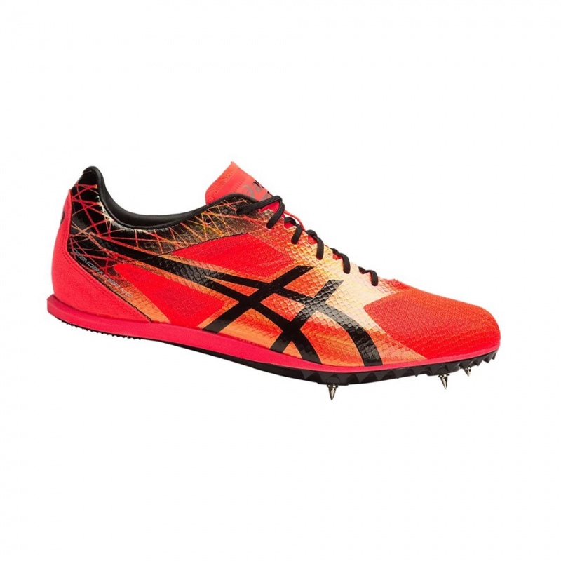 Chaussures Piste Asics COSMORACER MD Homme Corail Noir | NFAH83496