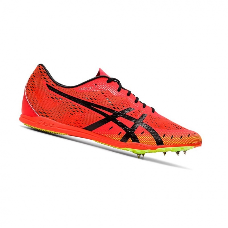 Chaussures Piste Asics GUN LAP 2 Femme Rouge Noir | NYHG18305