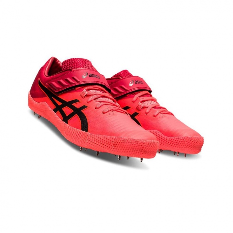 Chaussures Piste Asics HIGH JUMP PRO 2 R Homme Rouge | TXHJ96750