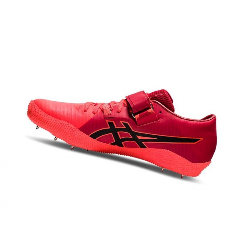 Chaussures Piste Asics HIGH JUMP PRO 2 R Homme Rouge | TXHJ96750