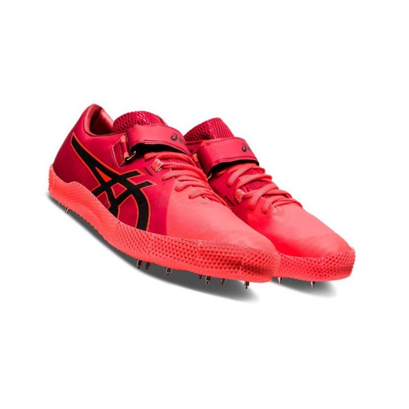 Chaussures Piste Asics HIGH JUMP PRO Femme Rouge | JIAE98301