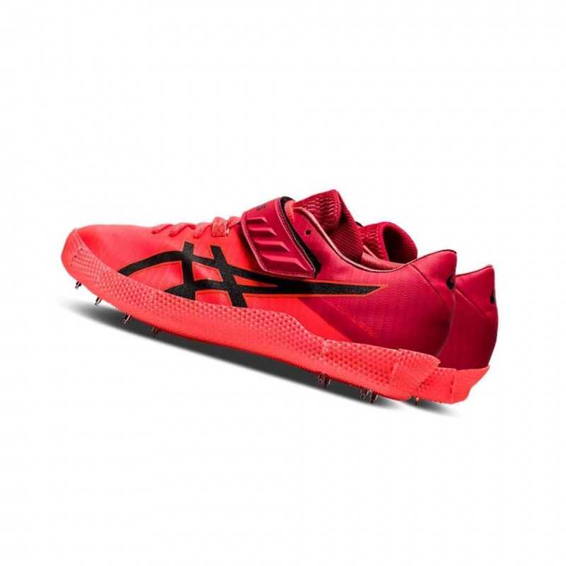 Chaussures Piste Asics HIGH JUMP PRO Femme Rouge | JIAE98301