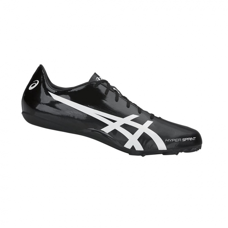 Chaussures Piste Asics Hyper Sprint 7 Homme Noir Blanche | IARB24301