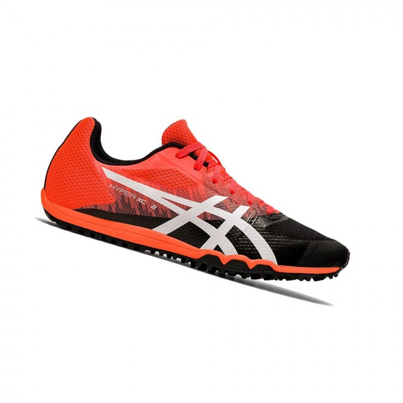 Chaussures Piste Asics Hyper XC 2 Femme Corail Blanche | AXGD01734